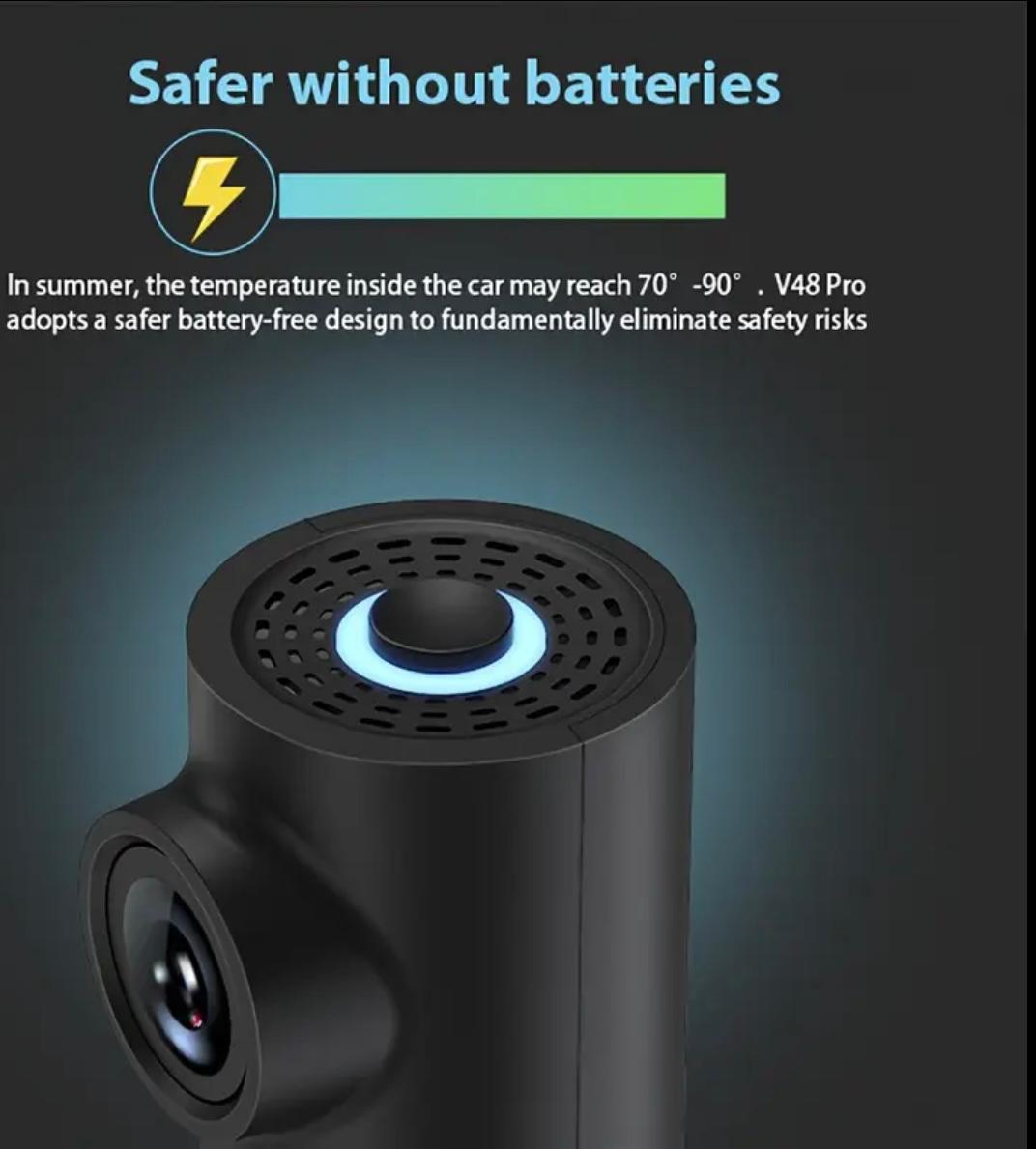 Tu Auto Siempre Protegido: Cámara DVR 360° con WiFi y Visión Nocturna