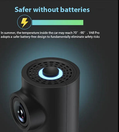 Tu Auto Siempre Protegido: Cámara DVR 360° con WiFi y Visión Nocturna